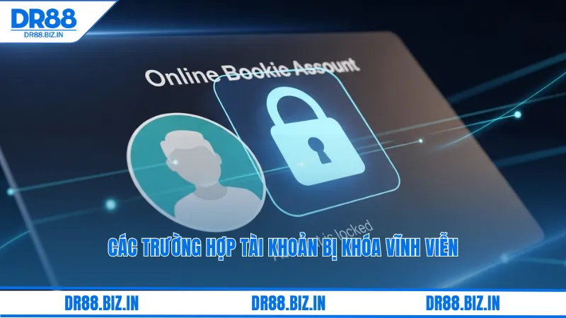 Các trường hợp tài khoản bị khóa vĩnh viễn