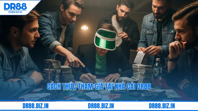 Cách thức tham gia tại nhà cái dr88