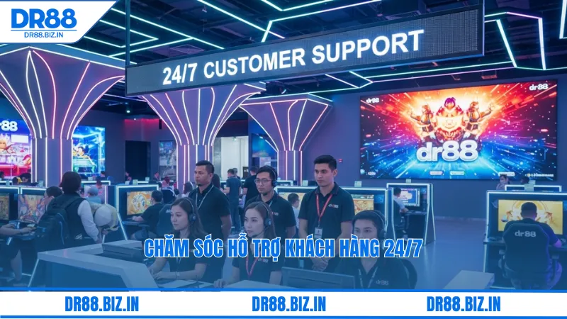 Chăm sóc hỗ trợ khách hàng 24/7
