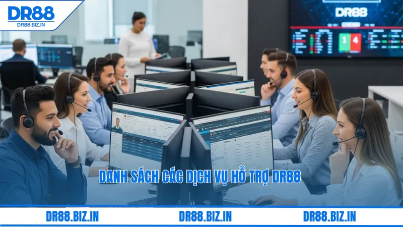 Danh sách các dịch vụ hỗ trợ dr88 