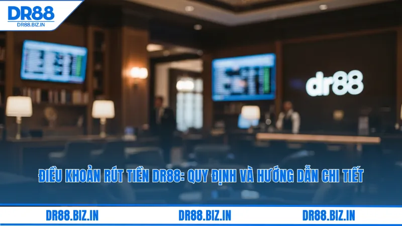 Điều khoản rút tiền DR88: Quy định và hướng dẫn chi tiết
