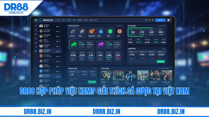 DR88 hợp pháp việt nam? Giải thích luật cá cược tại Việt Nam