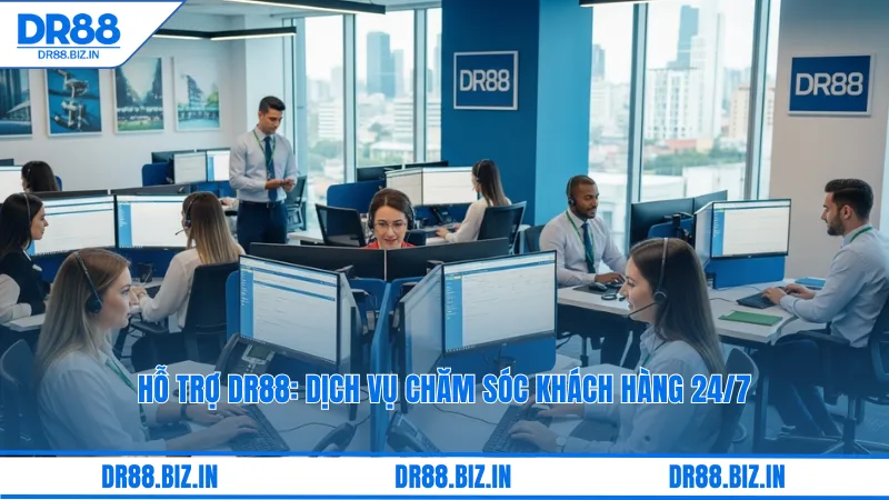Hỗ Trợ DR88: Dịch Vụ Chăm Sóc Khách Hàng Chuẩn Quốc Tế 24/7