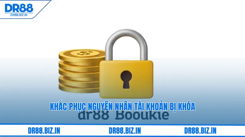 Khắc phục nguyên nhân tài khoản bị khóa