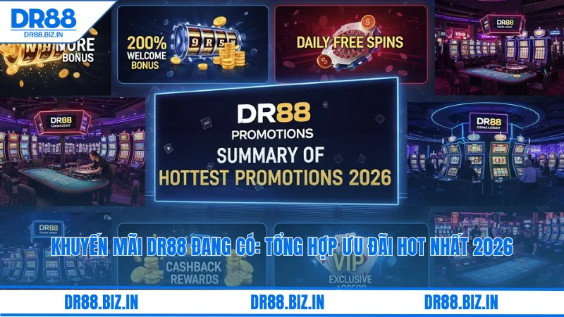 Khuyến mãi DR88 đang có: Tổng hợp ưu đãi hot nhất 2026