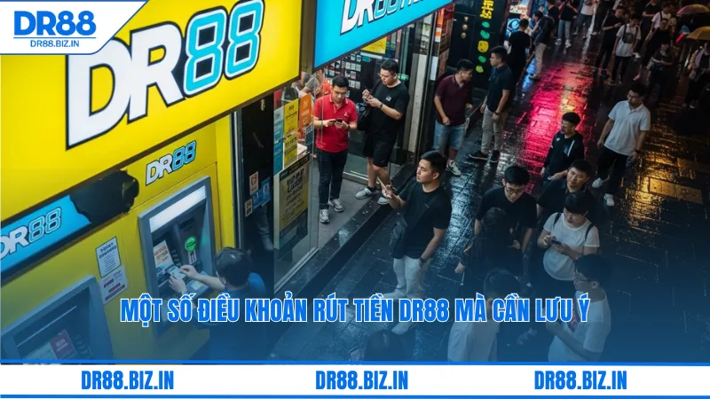 Một số điều khoản rút tiền dr88 mà cần lưu ý