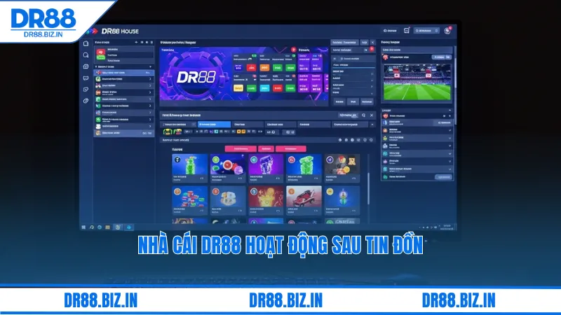 Nhà cái dr88 hoạt động sau tin đồn