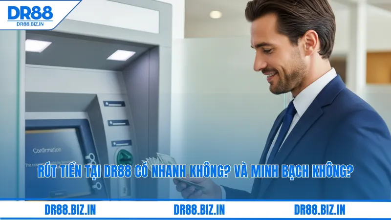 Rút tiền tại DR88 có nhanh không? và minh bạch không?