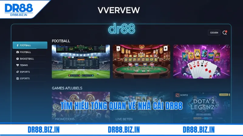 Tìm hiểu tổng quan về nhà cái dr88