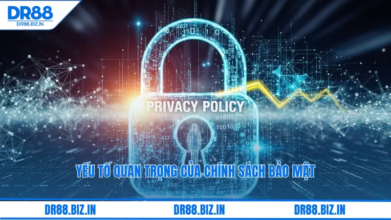 Yếu tố quan trọng của chính sách bảo mật